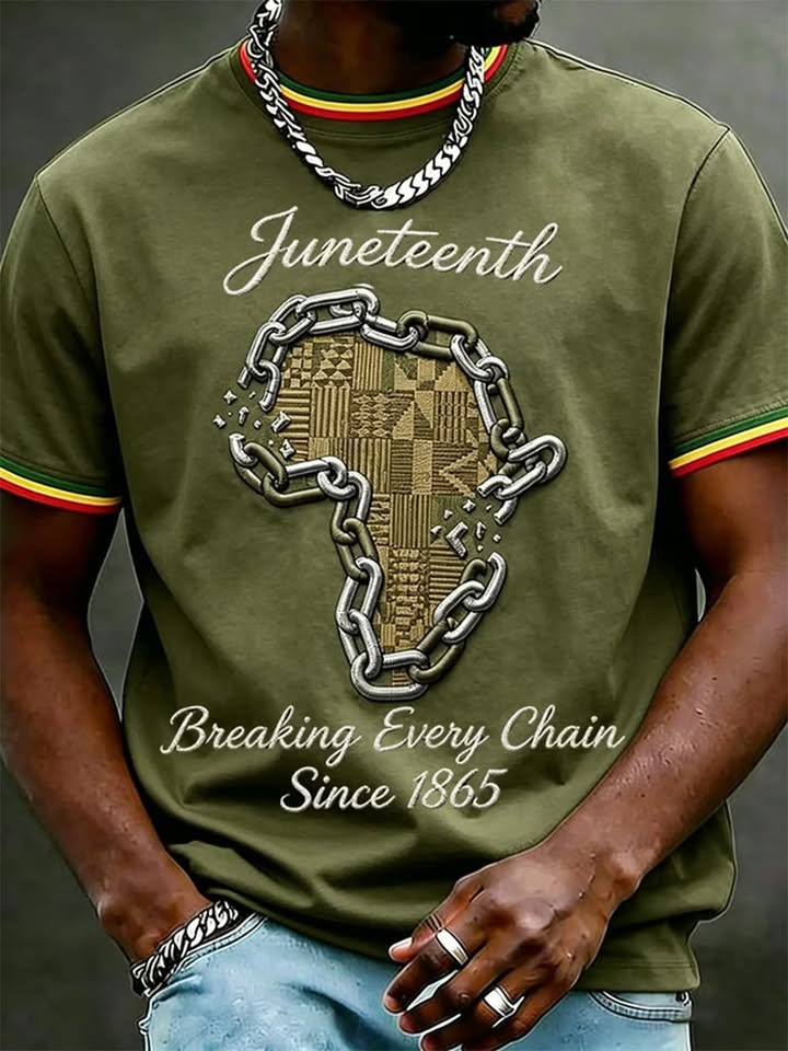 Juneteenth Breaking Every Chain Shirt Black History Freedom Day African Pride Merch Gift Ideas – Blissandwear