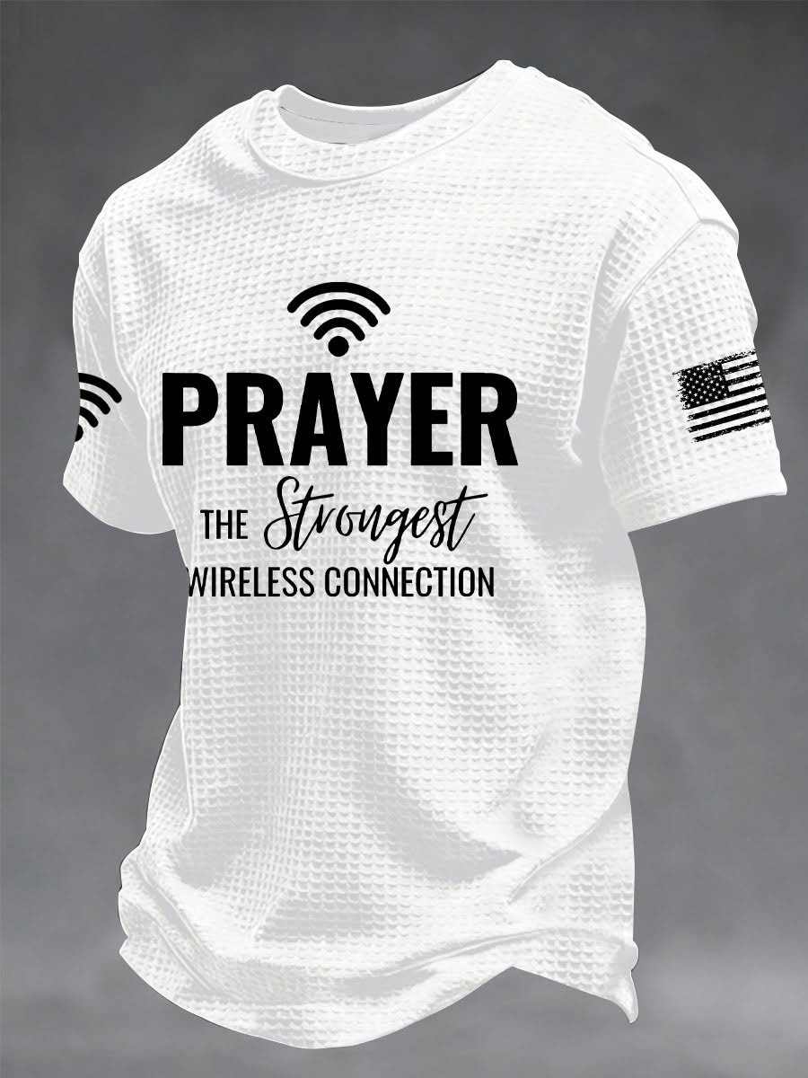 Prayer Apparel The Strongest Wireless Connection Shirt Gift For Men – Blissandwear